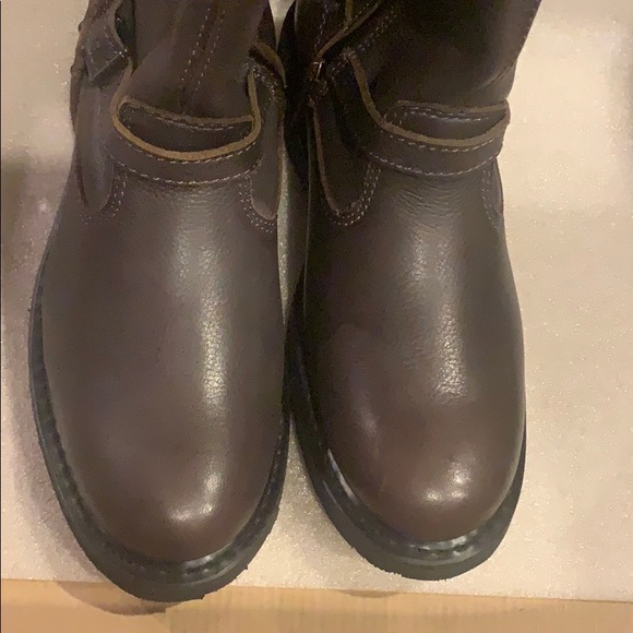 Harley Davidson Size 8 Brown leather boot - Picture 4 of 12